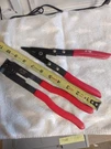 Performance Tool Used/external Snap Ring Plyer 9"/CV Pliers Model W83013 9"/2PCS. Fixed Price $34.99.