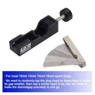 Lokocar Universal Spark Plug Gap Tool / 32 Blades Steel Feeler Gauge Red Black. Fixed Price $20.99.