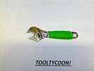 Snap-on Tools Green 6" Soft Grip Flank Drive Plus Adjustable Wrench FADH6CG. Fixed Price $149.99.
