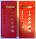 2 X Metric Bolt & Thread Gauge Set Snap-on TDM101 Usa Measure Tool. Red. Fixed Price $16.32.
