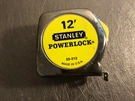 Stanley 12' Powerlock Tape Measure 33-212 Belt Clip Vintage Made Usa. Fixed Price $19.35.