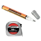 Longacre Tire Tape Measure And Silver Marking Pen. Fixed Price $29.99.