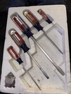 Sears Craftsman Usa Double Line Crown Logo Screwdriver Set 6PC Flathead Slotted. Fixed Price $89.00.