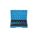 Grey Pneumatic 1719D Pc 1/2" Drive 12 Pt Deep Impact Socket Set. Fixed Price $201.23.