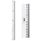 Depth Gauge, Water Level 4 Feet Long And Inches Wide, White. Fixed Price $72.50.