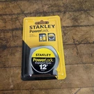Stanley 33-272 Tape (inch Measurement): 12' Long X 1/2" Wide Blade. Fixed Price $15.99.