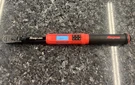 Snap On 3/8" Drive Flex-head Techangle Torque Wrench (5 Ft-lb) Red 2F125VR. Fixed Price $499.99.