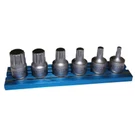 XZNS412 Vim Tools Stubby Drive Set, 6 Piece 4M Thru 12M, All 1/4 Inch. Fixed Price $50.12.