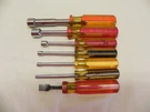 Mac & Matco Vintage 7 Piece Nut Driver Scraper Set. Fixed Price $119.99.