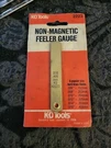 Kd Tools Non-magnetic Feeler Gauge 0.006"-0.016" (part # 2223) **usa Made**. Fixed Price $14.99.