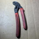 Vintage Crescent Red Handled Slip Joint 10 1/2" Pliers Tool Made Usa. Fixed Price $18.38.