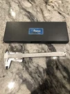 Central Tools #6420 0-6" Vernier Caliper Pre-owned Machinist Auto W/ Box. Fixed Price $70.00.