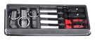*new* Snap-on Feeler Gauge Set 82 Pc Straight, Step & 45 *red Black* FB336RNB. Fixed Price $159.95.