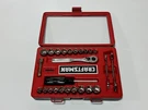 Craftsman Sears Usa G 29PC 3/8 Drive Sae Metric Socket Ratchet Set New Nos. Fixed Price $79.99.