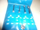 Central Tool 6552 Small Hole Gauges Inch .125-.500 4 Pcs Set. Fixed Price $50.00.