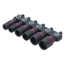 Titan 15222 Sae Nut Driver Set, 1/4" Drive, 6-PIECE, Color-coded Impact Grade. Fixed Price $35.84.