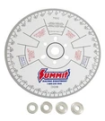 Summit Racing SUM-G1057-16 11" Diameter Camshaft Degree Wheel Each Aluminum. Fixed Price $26.99.